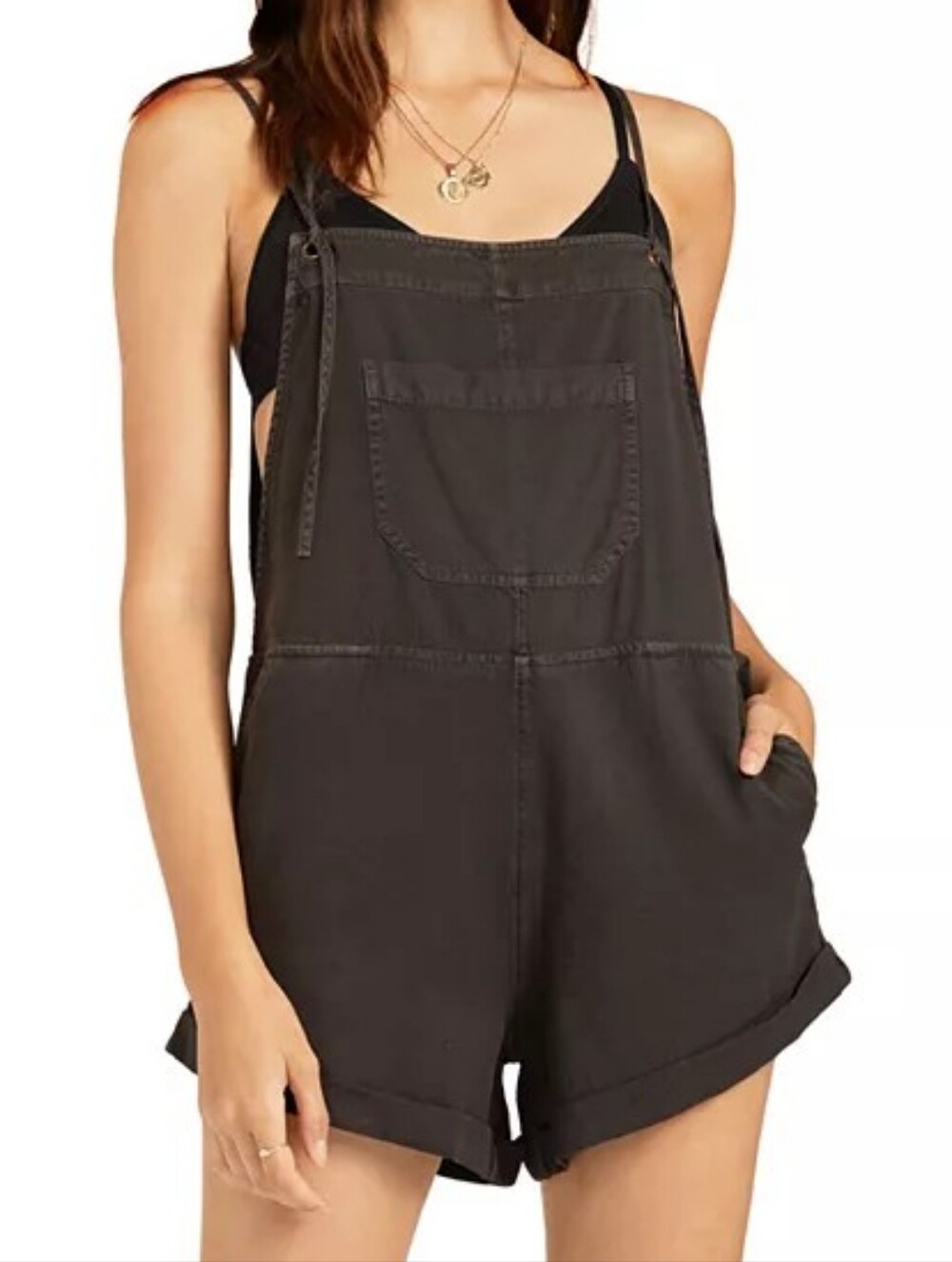 Billabong Wild Pursuit Romper Grey Size L New